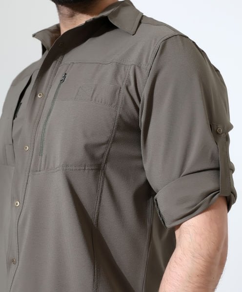 Erkek Outdoor Taktik Gömlek Armour Haki