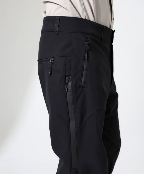 Erkek Outdoor Kışlık Softshell Pantolon Siyah