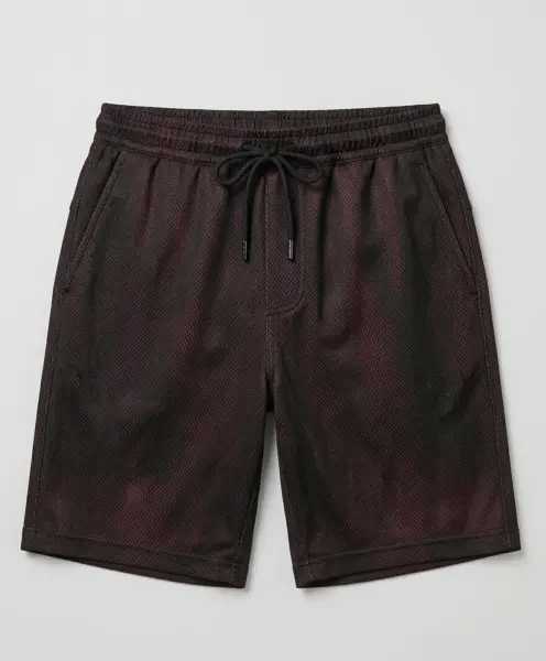 Desenli Unisex 3'lü Unisex Şort Seti