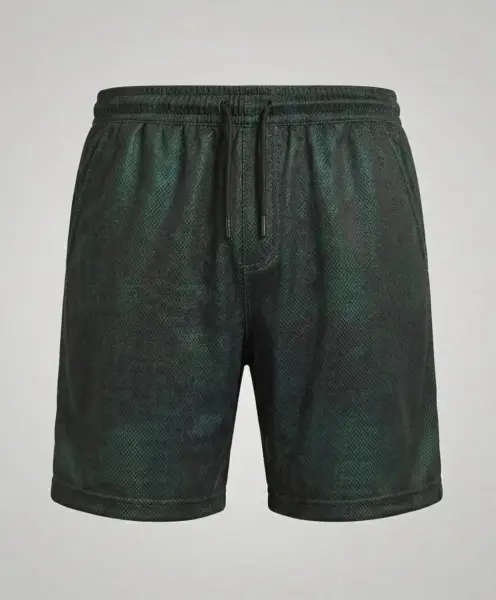Desenli Unisex 3'lü Unisex Şort Seti